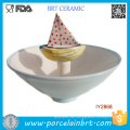 Großhandel Kinder Snack Keramik Candy Boat Bowl